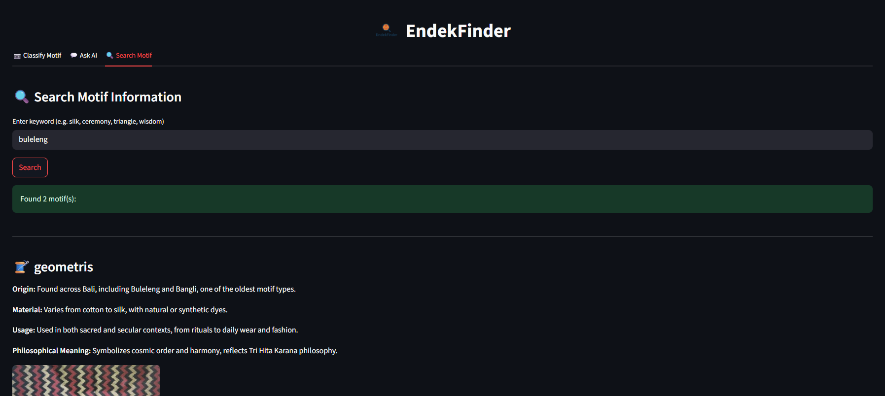 Endek Finder Screenshot 6